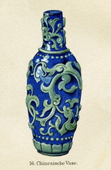 Chinese vase (from Meyers Lexikon, 1895, 7/624/625) © Juulijs