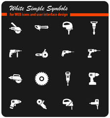 tools icon set