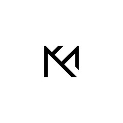 MF Logo Icon Monogram Illustration