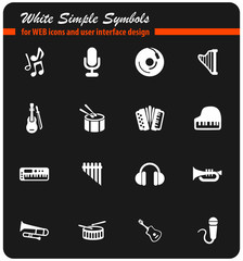 music icon set