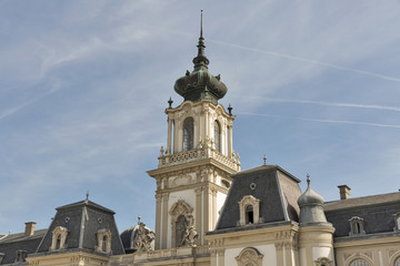 Fototapeta na wymiar Festetics Palace in Keszthely, Hungary.