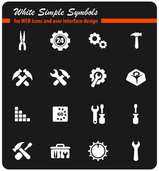 settings icon set