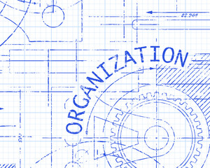 Organization Graph Paper Machine