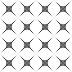 Fototapeta premium Abstract black and white seamless pattern