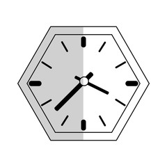 watch icon over white background. vector illustration