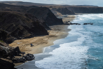 Fuerteventura Island beach landscape