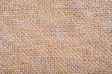 closeup brown sackcloth texture for background