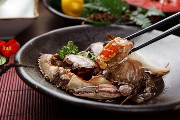 soy sauce marinated crab