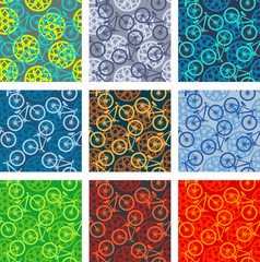 Bike chainring and bikes pattern pack