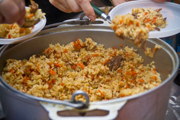 meat pilaf
