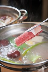 Lamb-shabu-shabu