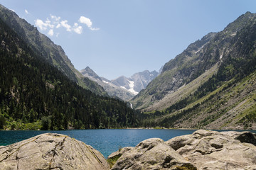 A lake at the French Pyrenees