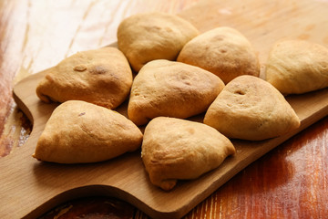 pies baked in the oven