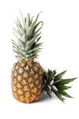 Pineapple fruit isolated on white background