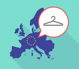 EU map with a hanger