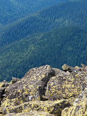 Background of stone. Abstract background. Natural stone. Mountains.