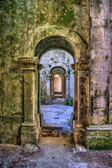 Fototapeta na wymiar Ruined convent of Seiça, Figueira da Foz, Portugal
