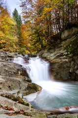 Waterfall of the Cube, Selva de Irati, Navarra