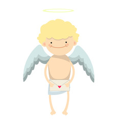Angel boy character