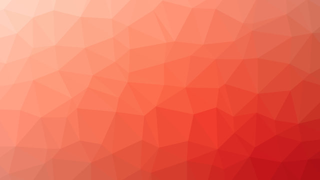 Red abstract low poly style illustration graphic background