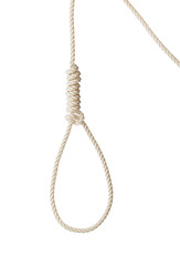 Rope with hangman noose