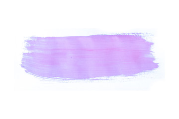 Rosaner Pinselstrich