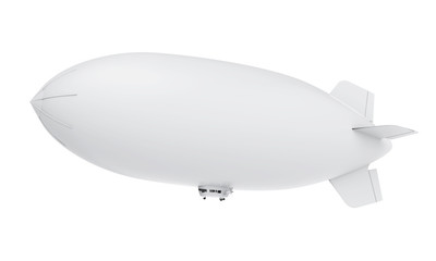 Obraz premium Zeppelin Airship Isolated