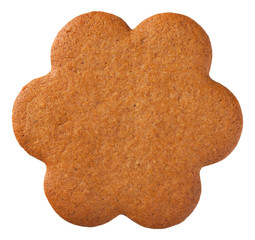 Gingerbread Flower Cookie - obrazy, fototapety, plakaty