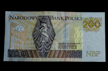 200 PLN bill