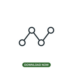 Connect icon vector
