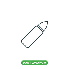 Bullet icon vector