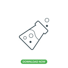 Chemicals icon vector