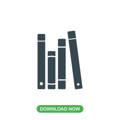 Books icon vector