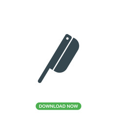 Cleaver icon vector
