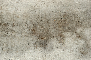 Dirty old, grungy painted plaster wall