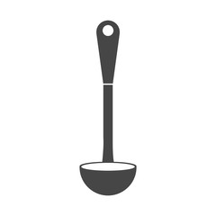 Ladle Icon Flat Graphic Design - Illustration