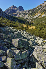 Footpath to Scary lake and Malyovitsa peak, Rila Mountain, Bulgaria