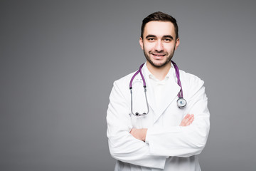 Portrait young medical doctor