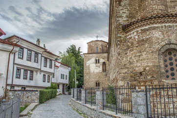 Fototapeta na wymiar Ohrid, Macedonia - St Sophia