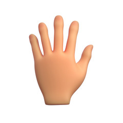 hand 3d illustration
