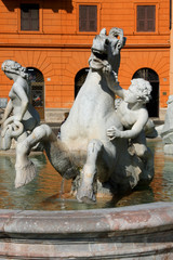 Italy, Rome Piazza Navona, the fountain