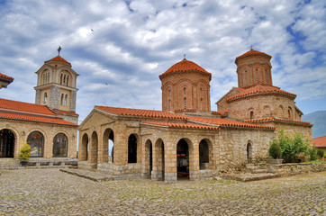 Fototapeta na wymiar St Naum Monastery, Ohrid, Macedonia