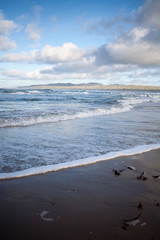Ballyliffen Beach on Sunny Winters Day