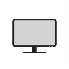computer icon on white background