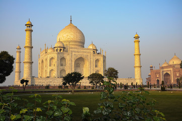 Fototapeta na wymiar Indien - Nordindien - Agra - Taj Mahal