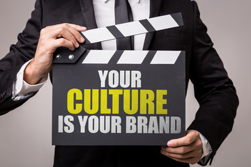 Fototapeta premium Your Culture is Your Brand