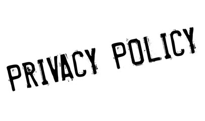 Privacy Policy rubber stamp. Grunge design with dust scratches. Effects can be easily removed for a clean, crisp look. Color is easily changed.