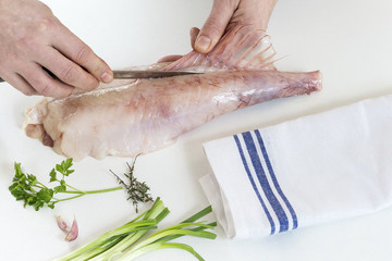picture of monkfishprprepared by chief