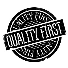 Quality First rubber stamp. Grunge design with dust scratches. Effects can be easily removed for a clean, crisp look. Color is easily changed.