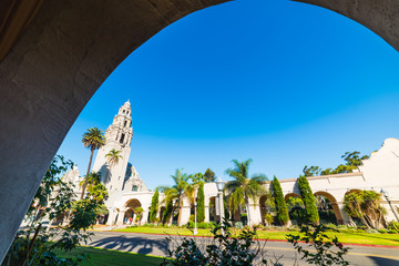 California tower in Balboa park